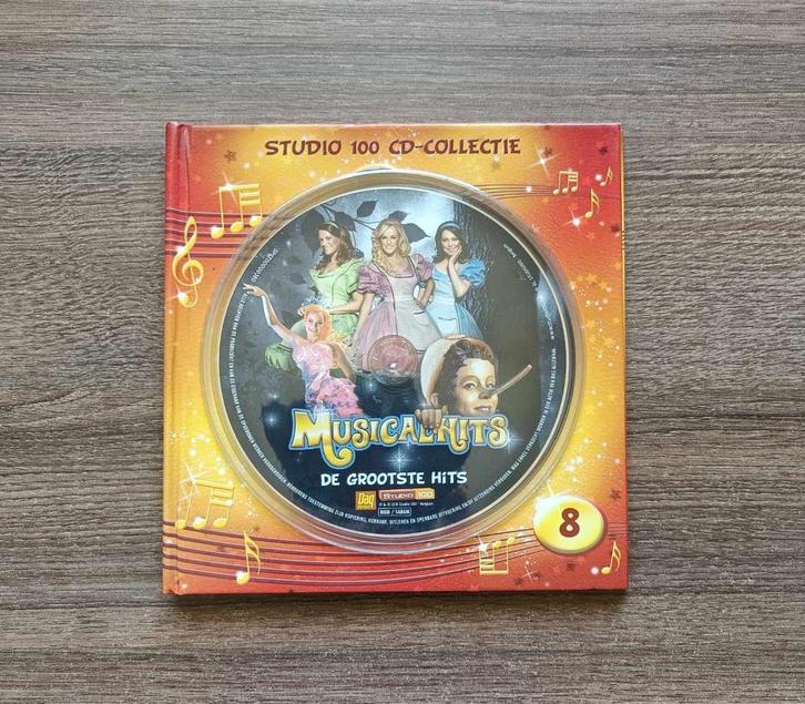 CD - Musicalhits - Studio 100 CD-Collectie - €7, Cd's en Dvd's, Cd's | Kinderen en Jeugd, Zo goed als nieuw, Muziek, Tot 2 jaar