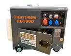 Stroomgroep/generator Diesel 8500w nieuw gratis levering, Dieselolie, Geluidgedempt, Nieuw, Ophalen of Verzenden