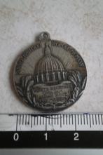 Grande Médaille religieuse Pape Pie XI signée EB, pendentif, Enlèvement ou Envoi
