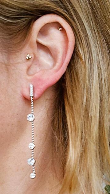 Swarovski oorhangers NIEUW beschikbaar voor biedingen