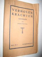 Stephanie Claes-Vetter – Verholen krachten - 1926 - novellen, Ophalen of Verzenden