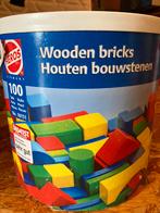 Houten bouwblokken, Enfants & Bébés, Jouets | Blocs de construction, Comme neuf, Enlèvement