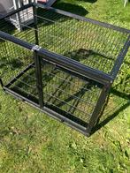 Laatste kans:GROTE HONDENBENCH 110 X 75 X 75 CM:  NU 150 EUR, Dieren en Toebehoren, Ophalen, Zo goed als nieuw