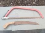 2 hand zagen hout of takken, Tuin en Terras, Ophalen of Verzenden