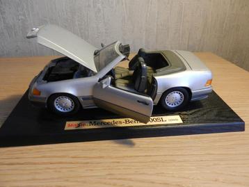 Mercedes 500SL 1989, Maisto 1:18 beschikbaar voor biedingen