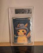 Pikachu with Grey Felt Hat – Van Gogh Promo – BGS 9 (Mint), Ophalen of Verzenden, Zo goed als nieuw, Losse kaart, Foil