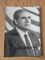 Gesigneerde foto - Handtekening - Julio M. Sanguinetti, Ophalen of Verzenden, Zo goed als nieuw