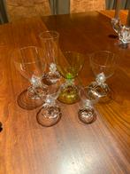 Service 68 verres Val Saint Lambert « Yale », Antiquités & Art, Enlèvement