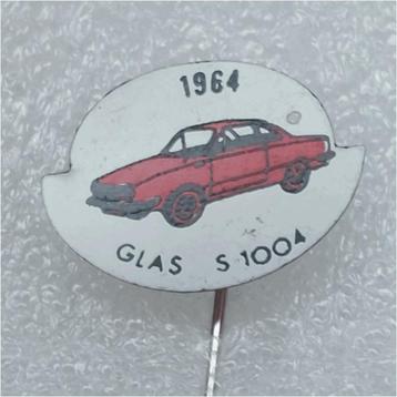 SP0762 Speldje 1964 Glas S1004 rood