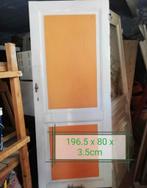 À donner - Porte pleine intérieur 196,5 x 80cm, Bricolage & Construction, Utilisé, Bois, 75 à 150 cm, 150 à 225 cm