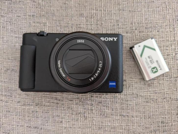 Sony ZV-1 Vlogcamera, Audio, Tv en Foto, Fotocamera's Digitaal, Zo goed als nieuw, Sony, Ophalen of Verzenden
