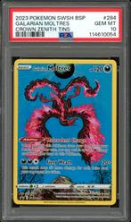 Galarian Moltres PSA 10 - SWSH284 - Promotion sur Sword, Enlèvement ou Envoi, Comme neuf, Cartes en vrac