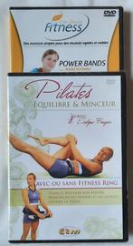 Pilates et Fitness (2 DVD) neuf sous blister, Yoga, Fitness ou Danse, Tous les âges, Neuf, dans son emballage, Cours ou Instructions