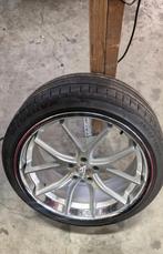 Audi velgen Ferrada 20inch Audi velgen set 255/35R20, Auto-onderdelen, Banden en Velgen, Ophalen, Gebruikt, 255 mm, Banden en Velgen