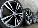 Orig. 21 inch BMW X7 G07 X5 X6 G05 G06 740M velgen banden, Auto-onderdelen, Banden en Velgen, Gebruikt, 275 mm, Banden en Velgen