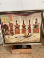 Tableau marocain sur toile, encadré