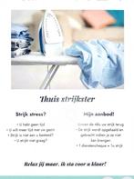 Thuis strijkster