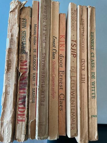 Oude boeken van bekende schrijvers beschikbaar voor biedingen