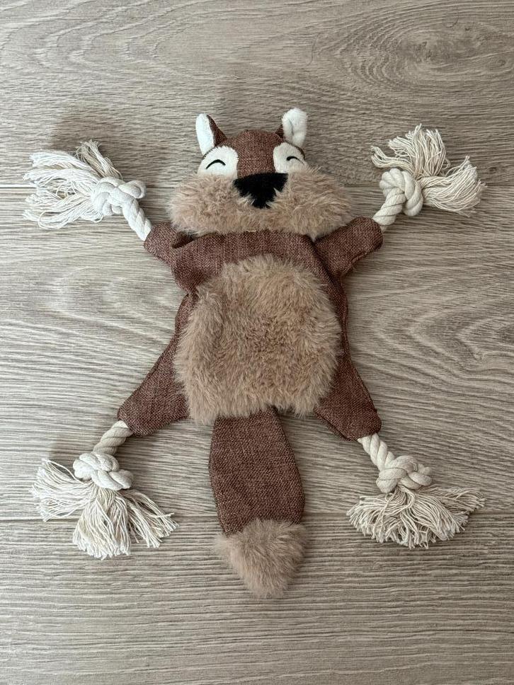 Hondenspeelgoed: Eekhoorn, Animaux & Accessoires, Jouets pour chiens, Neuf, Jouets à mâcher, Enlèvement ou Envoi