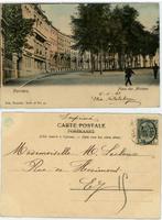 Verviers Place des Minières 1903 (gebruikt), Ophalen of Verzenden, Voor 1920, Gelopen, Luik