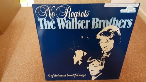 THE WALKER BROTHERS - NO REGRETS (1982) (LP) (33T), CD & DVD, Vinyles | Autres Vinyles, Comme neuf, 10 pouces, Envoi