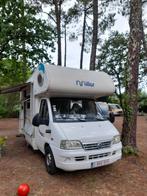 Mobilhome Fiat Ducato - 5 personnes, Caravanes & Camping, Camping-cars, Diesel, Particulier, 5 à 6 mètres, Intégral