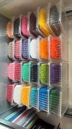 Strijkparels met 16 legborden die aanelkaar kunnen, Hobby en Vrije tijd, Kralen en Sieraden maken, Ophalen of Verzenden, Zo goed als nieuw