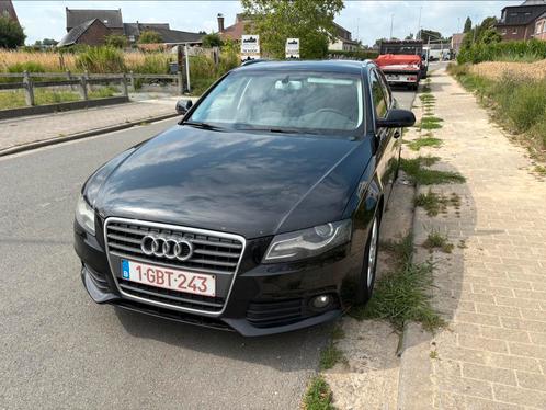Audi A4 2.0 TDI Navigatie-Leder-Airco, Auto's, Audi, Particulier, A4, Diesel, Euro 5, Break, 5 deurs, Handgeschakeld, Zwart, Zwart
