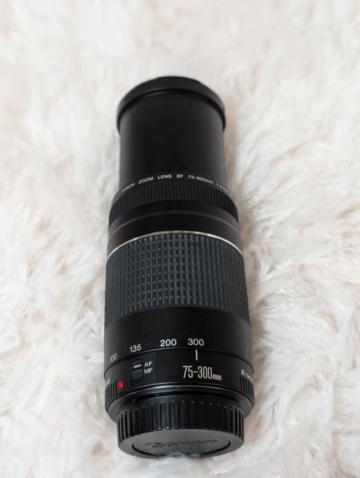 objectif canon 75/300 mm, TV, Hi-fi & Vidéo, Appareils photo analogiques, Utilisé, Compact, Canon, Enlèvement
