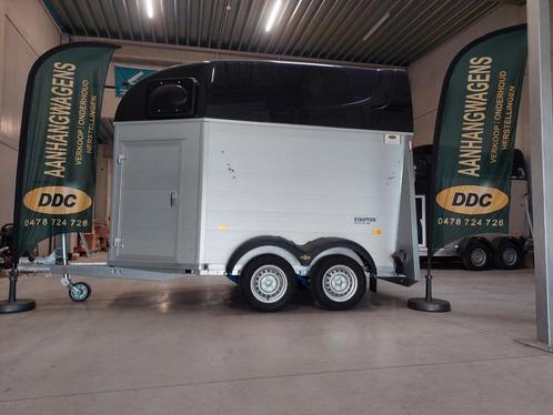 NIEUWE HUMBAUR EQUITOS ALU PLUS MET ZADELKAMER, Dieren en Toebehoren, Paarden en Pony's | Trailers en Aanhangwagens, Nieuw, Ophalen of Verzenden