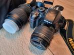 Nikon D3300 camera met extra lens, Gebruikt, Spiegelreflex, Ophalen of Verzenden, Nikon