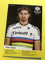 Wielerkaart 2016 team tinkoff peter sagan, Verzenden, Zo goed als nieuw