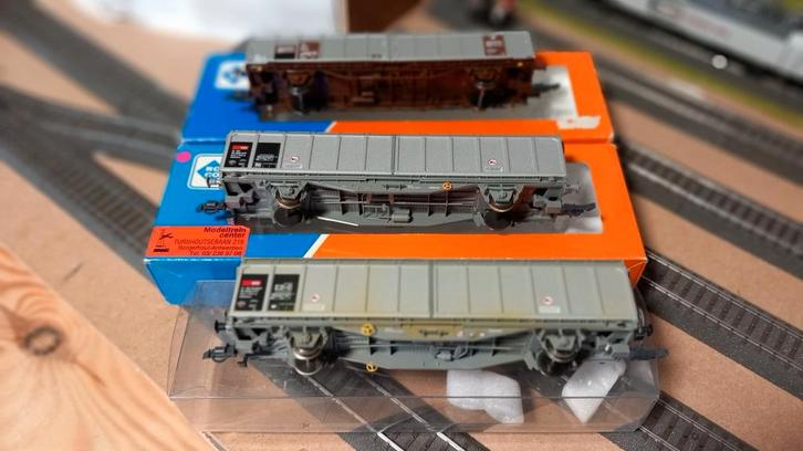 Wagon de marchandises Roco Closed., Hobby & Loisirs créatifs, Trains miniatures | HO, Utilisé, Wagon, Roco, NS, Enlèvement ou Envoi