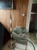 Vintage salontafel + asbak + staanlamp, Huis en Inrichting, Ophalen, Overige materialen, Gebruikt, 100 tot 150 cm