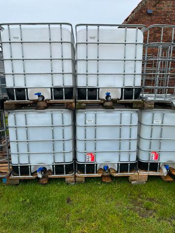 IBC containers op houten pallet 30 euro, Enlèvement, Comme neuf