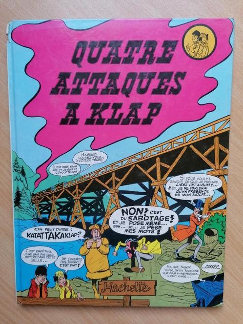 Klap - Quatre attaques à Klap - DL1968 EO, Boeken, Stripverhalen, Gelezen, Eén stripboek, Ophalen of Verzenden