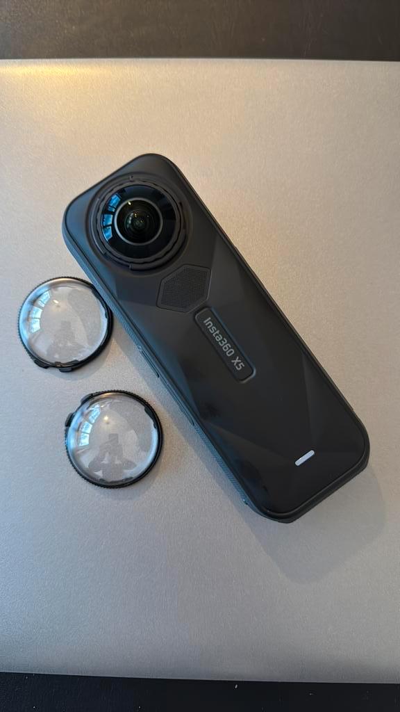 Insta360 X5 8K - 256gb - 360 graden camera zwart nieuw, Audio, Tv en Foto, Actiecamera's, Zo goed als nieuw, Ophalen of Verzenden