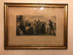 Lithografie het schilderij van Verones „The Wedding at Cana”, Ophalen of Verzenden