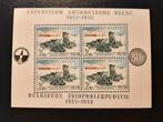 1957: Blok 31** Zuidpoolexpeditie met VAR verschoven tanding, Postzegels en Munten, Kunst, Orginele gom, Zonder stempel, Verzenden