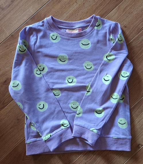 Someone paarse trui smileys 128, Kinderen en Baby's, Kinderkleding | Maat 128, Zo goed als nieuw, Meisje, Trui of Vest, Ophalen of Verzenden