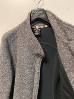 Mantel met rits, Ophalen of Verzenden, Zo goed als nieuw, Grijs