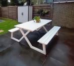 Picknicktafel wit voor 6 personen Vinci, Tuin en Terras, Ophalen