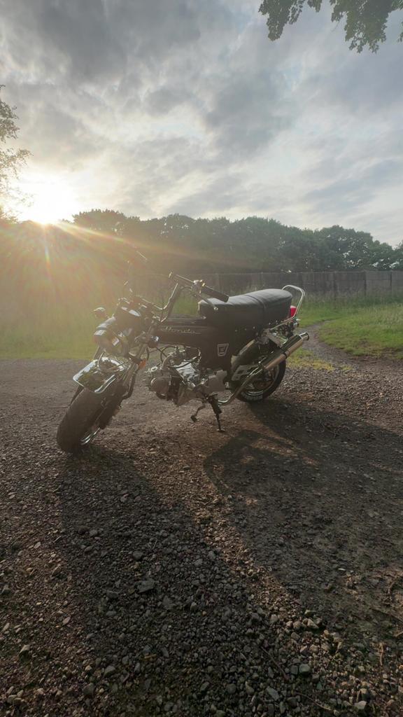Dax 50cc b-klasse (alle papieren aanwezig), Fietsen en Brommers, Brommers | Honda, Zo goed als nieuw, Overige modellen, Klasse B (45 km/u)