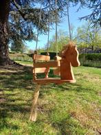 Balançoire bois bébé/jeune enfant intérieur et extérieur, Ophalen, Gebruikt, Schommel