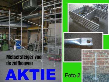 metsersteigers - steiger voor de zelfbouwer - metserstelling beschikbaar voor biedingen