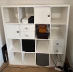Kalax 4x4 avec tiroirs et portes, Huis en Inrichting, Ophalen, Overige materialen, 100 tot 150 cm, 150 tot 200 cm