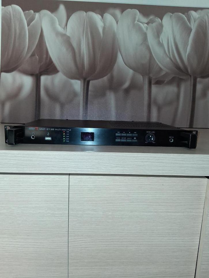 digitale recorder InterM MVF-2132 multi voice file, Audio, Tv en Foto, Professionele apparaten, Zo goed als nieuw, Audio, Ophalen of Verzenden