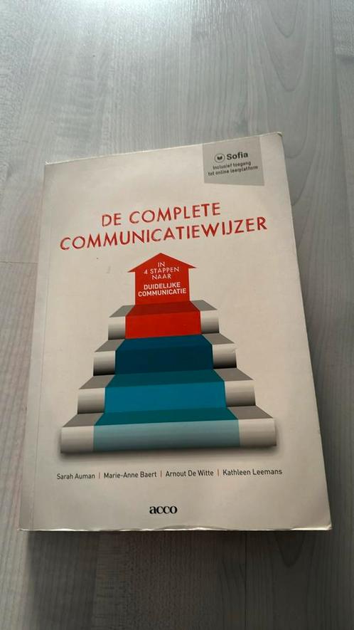 Arnout de Witte - De complete communicatiewijzer, Boeken, Wetenschap, Gelezen, Ophalen of Verzenden