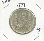 Frankrijk, 10 Francs 1939., Timbres & Monnaies, Monnaies | Europe | Monnaies non-euro, Enlèvement ou Envoi, Monnaie en vrac, Argent