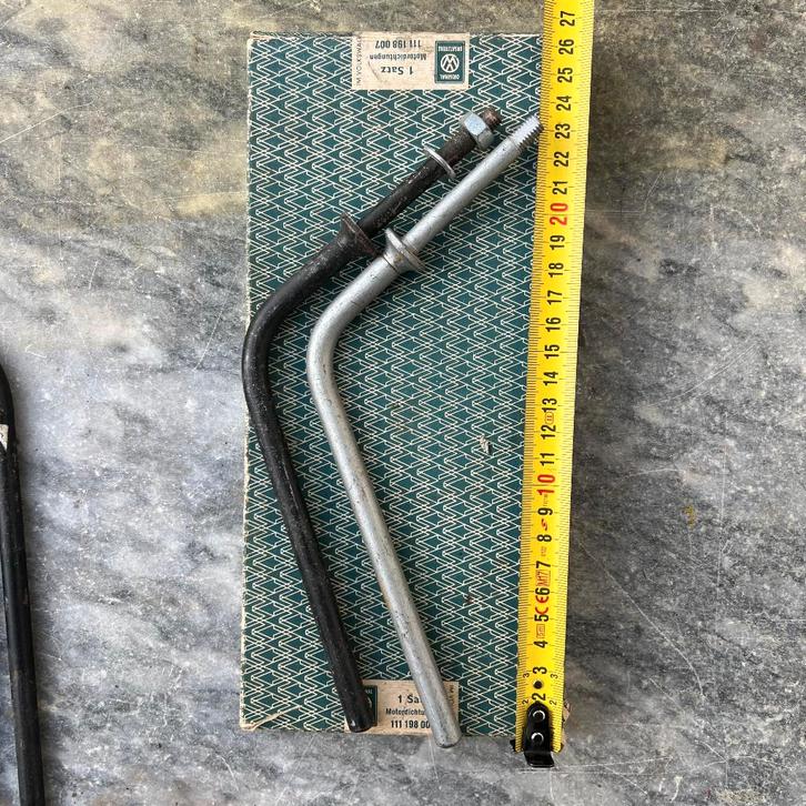 VW Split Window bus spiegelarm 15CM T1 Type 2 211857527, Auto diversen, Auto-accessoires, Zo goed als nieuw, Ophalen of Verzenden